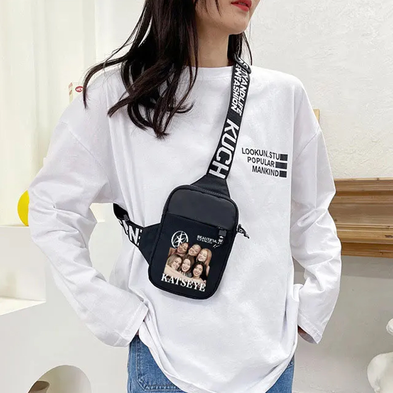 Moda k pop K-KATSEYE bolsa de  - Sports Equipment Bag avaliação e preço